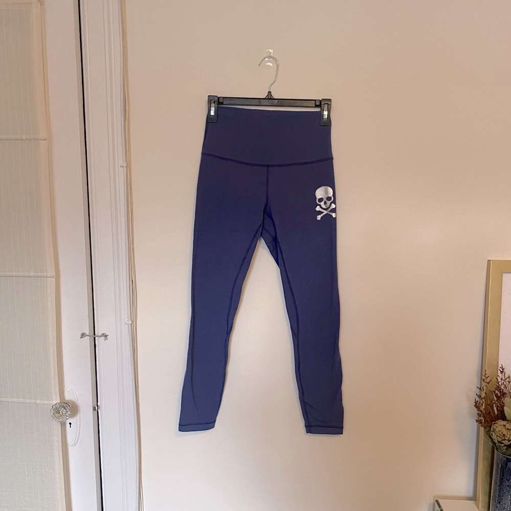 Lululemon x SoulCycle Skull Align Blue Legging 6
